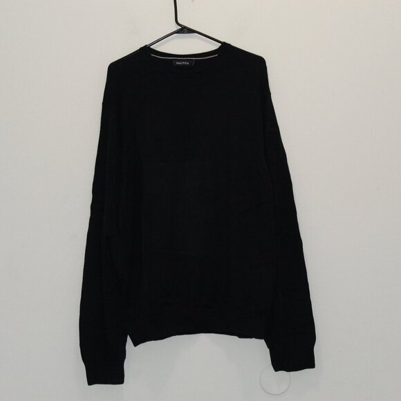 Nautica Men's Dark Blue Cotton Sweater Size XL - Picture 1 of 5